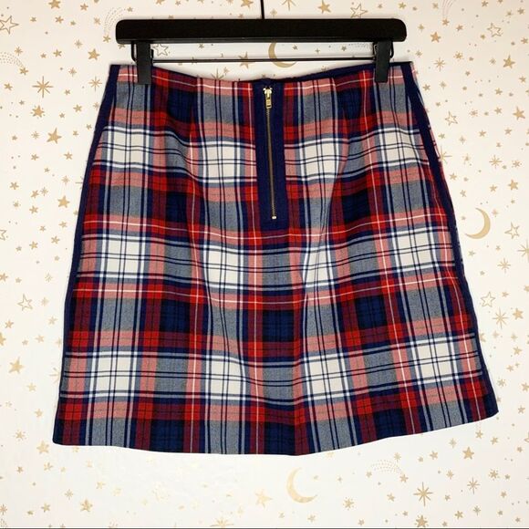 Vineyard Vines Wool Plaid Skirt, Women’s Size 6 - Picture 4 of 13
